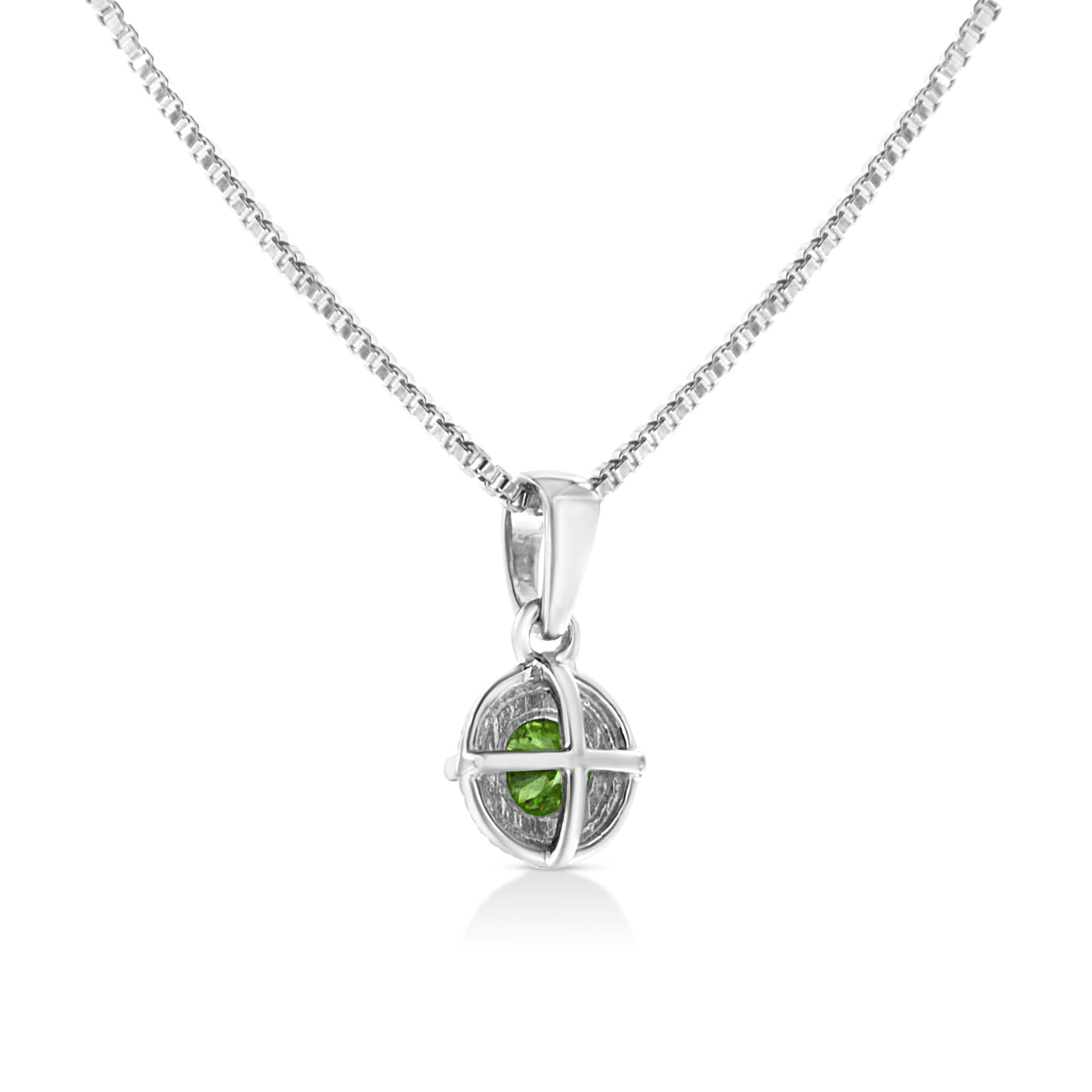 Solitaire diamant de couleur traité en argent sterling .925 18