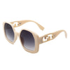 Kaleidos - Oversize Chunky Square Women Fashion Sunglasses