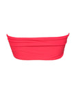 Zoey Bandeau Top - Coral