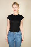 Short Sleeve Crew Neck Bodysuit (CAPELLA)