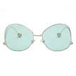 Eugene - Women's Trendy Oversized Pantone Lens Sunglasses