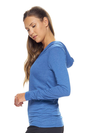 Performance Heather Hoodie Shirt