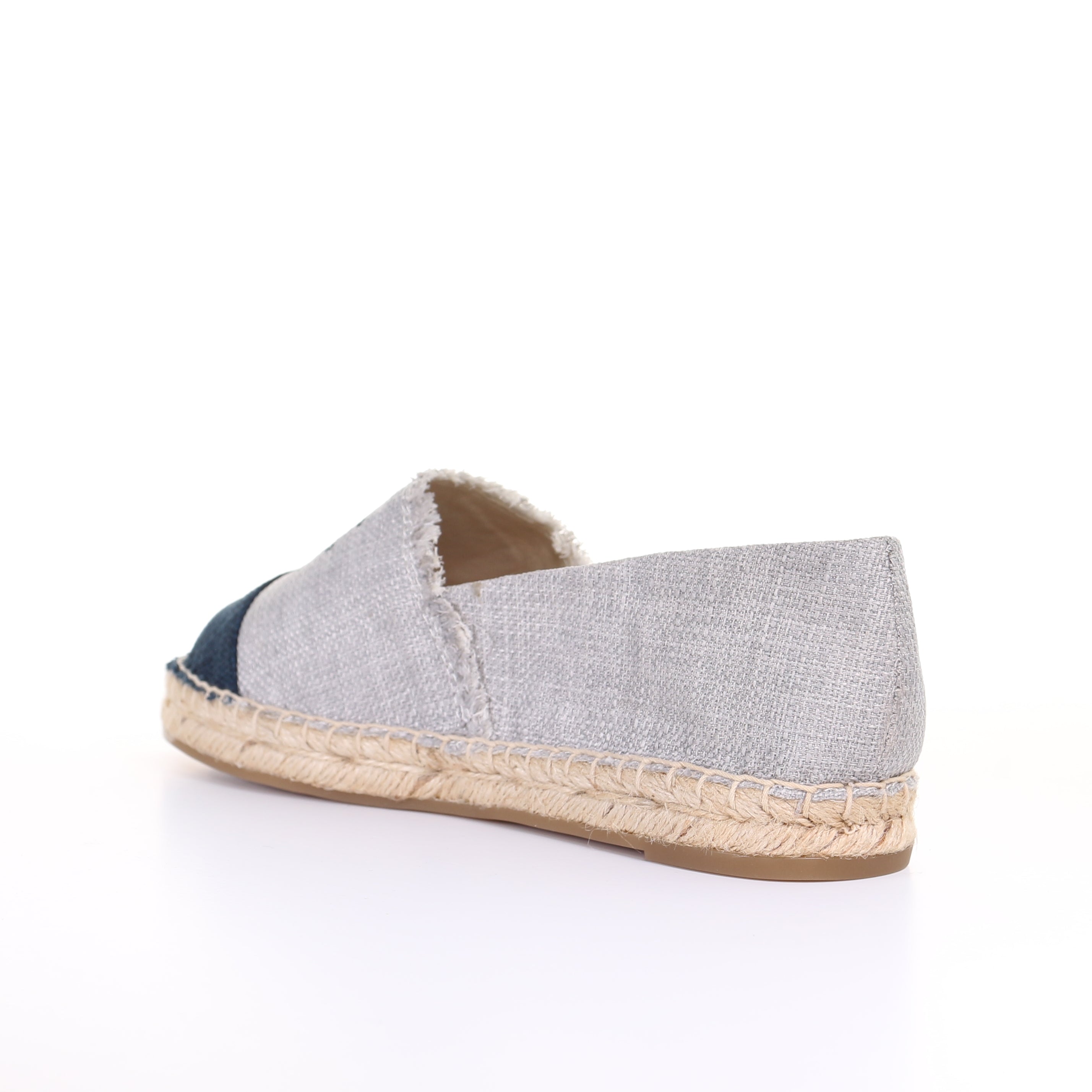 Espadrilles bicolores-Gris