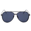 DELAN | Premium Mirrored Lens Oversize Aviator Sunglasses