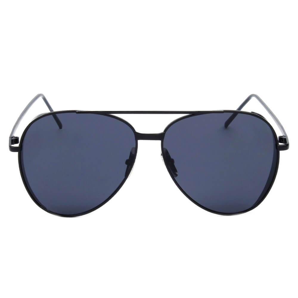 DELAN | Premium Mirrored Lens Oversize Aviator Sunglasses