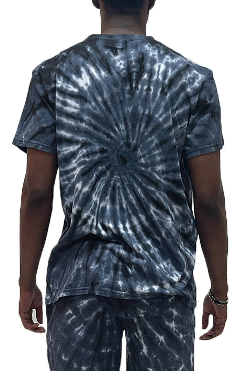 T-shirt tourbillonnant en coton Tye Dye