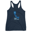 Women's California Triblend Racerback Tank