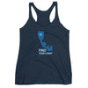 Women's California Triblend Racerback Tank