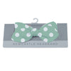 Bandeau Newcastle à pois Jade