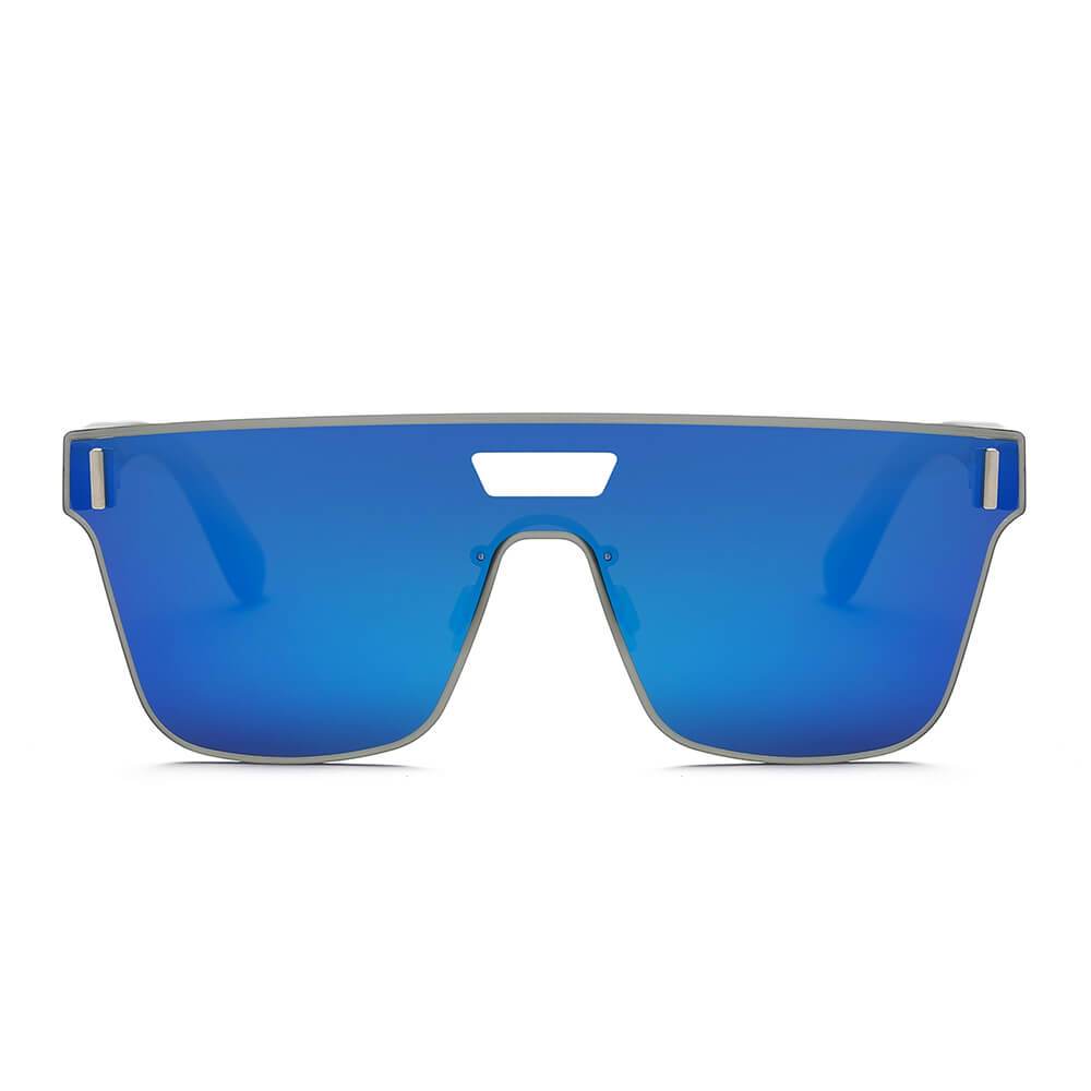 DEVON | Unisex Retro Square Mirrored Sunglasses