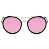 EMPORIA | Retro Polarized Lens Circle Round Sunglasses