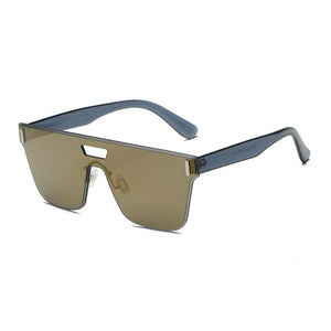 DEVON | Unisex Retro Square Mirrored Sunglasses