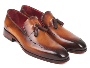 Paul Parkman Mocassins à pampilles pour hommes Marron (ID#66T81-BRW)