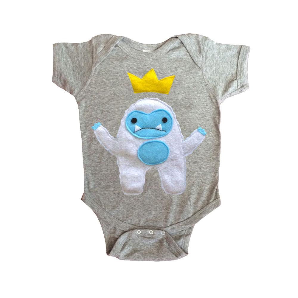 Baby Onesie -Yeti King