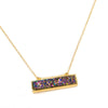 Bethany Druzy Bar Necklace