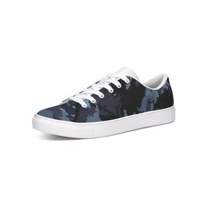 Baskets basses en similicuir Coast Camo pour hommes