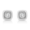 .925 Sterling Silver 1/10 Cttw Miracle-Set Diamond