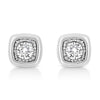 .925 Sterling Silver 1/10 Cttw Miracle-Set Diamond