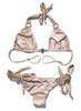 Amber Luxury Top & Tie Side Bottom - Gold