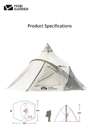 Mobi Garden Era 290 Camping Tent