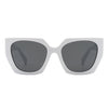 Kaeliana - Oversize Square Tinted Women Fashion Cat Eye Sunglasses