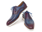 Paul Parkman Chaussures Oxford décontractées et intelligentes pour homme Bleu et violet (ID#184SNK-BLU)