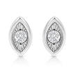 .925 Sterling Silver 1/10 Cttw Miracle-Set Diamond