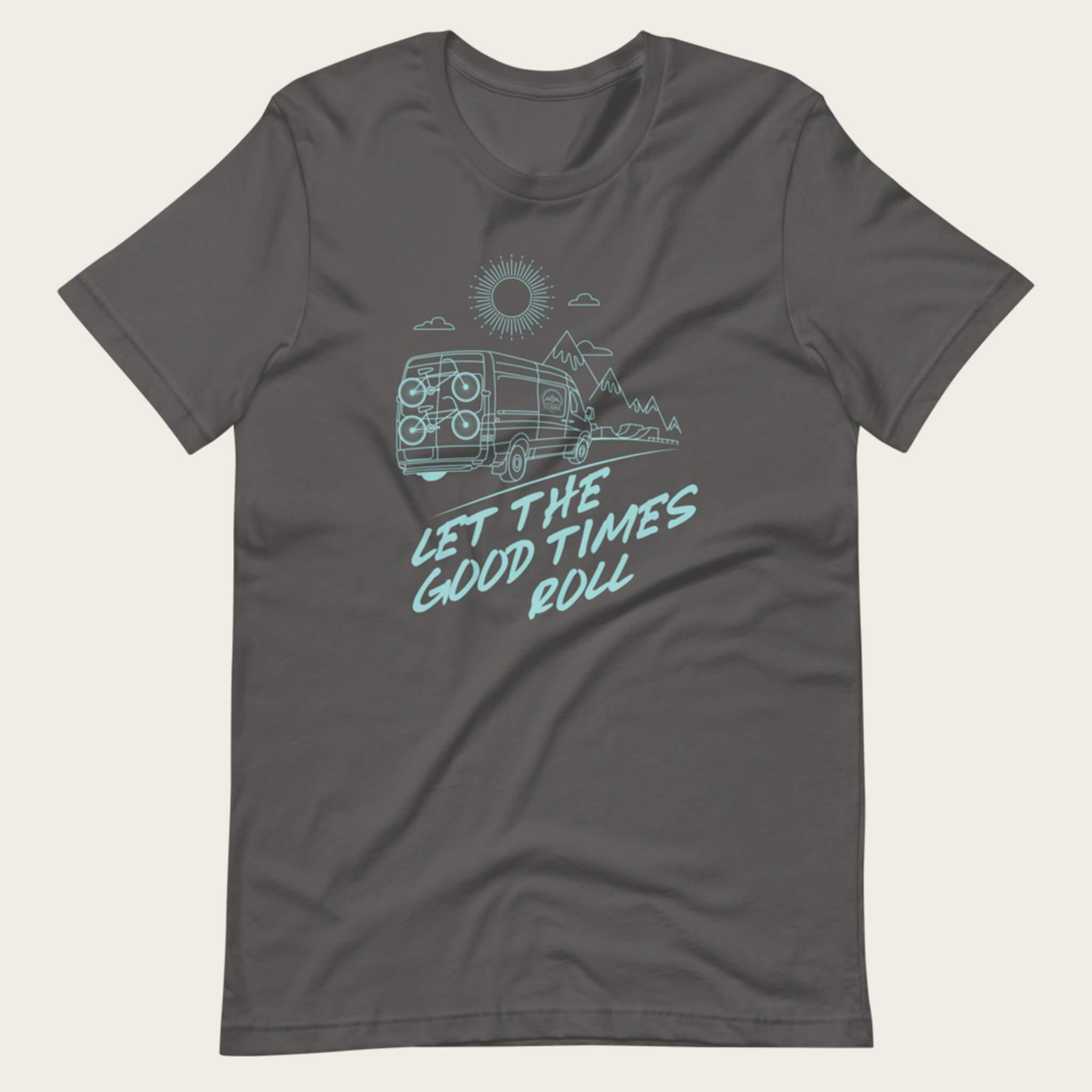 T-shirt Let the Good Times Roll - Gris tempête