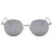 GENEVA | Retro Vintage Metal Round Oval Circle Sunglasses