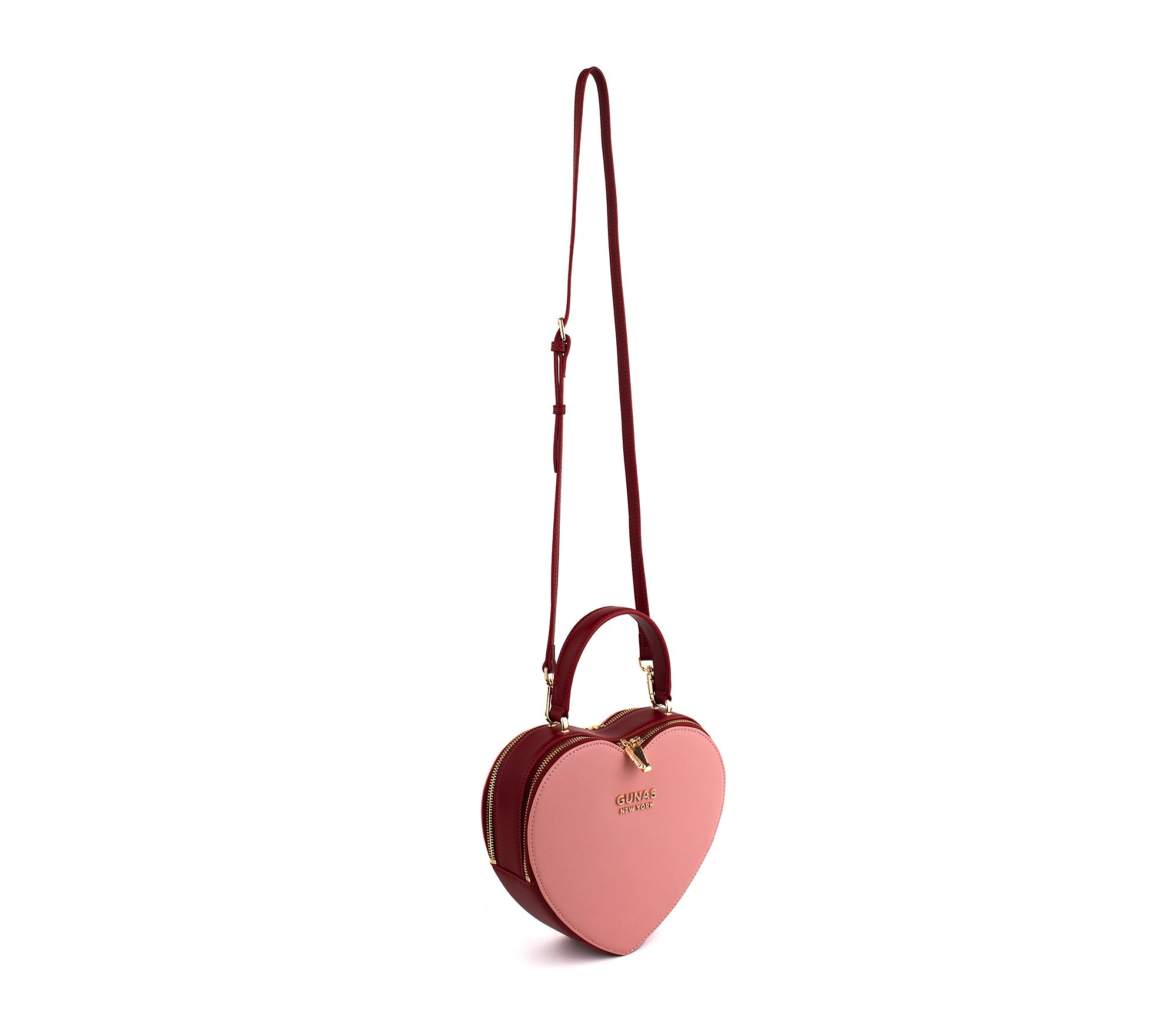 Sweetheart - Red & Pink Vegan Crossbody Bag