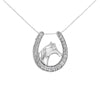 .925 Sterling Silver 1/4 Cttw Diamond U Shape