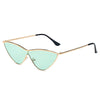 SUSTYA -  Women Fashion Tinted Cat Eye Sunglasses