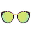 HOLMDEL | Women's Iconic Mirrored Lens Cat Eye Sunglasses