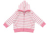 Hoodie in Pink Marseille Stripe