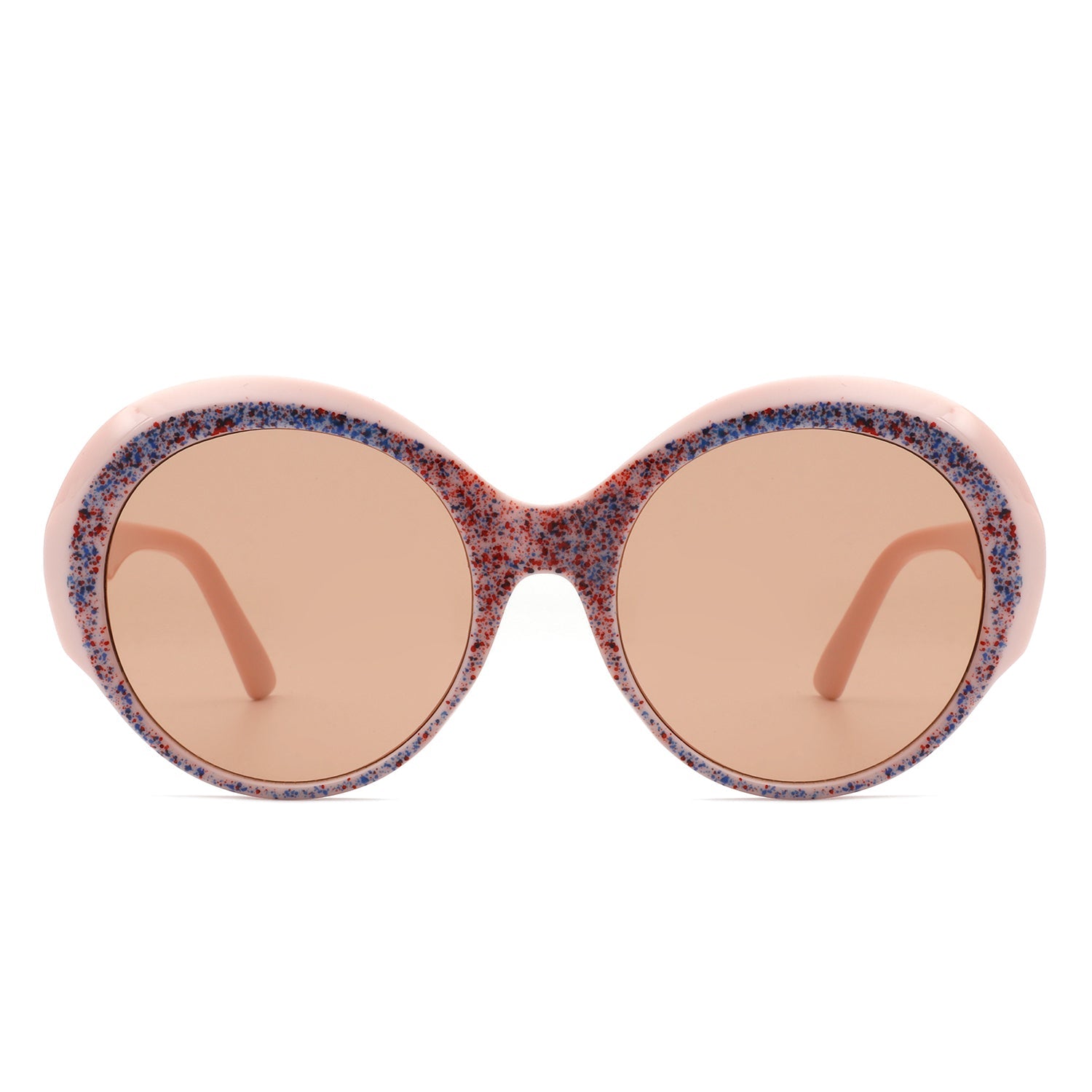 Cielarna Women Round Oversize Circle Chunky Fashion Sunglasses