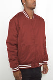 Classic Varsity Windbreaker Bomber Jacket