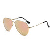 AARUS | Unisex Classic Metal Teardrop Aviator Shades Sunglasses