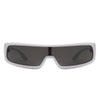 Orion - Futuristic Wrap Around Fashion Rectangle Shield Sunglasses