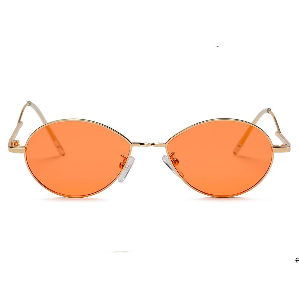 HICKORY | Small Retro Vintage Metal Round Sunglasses