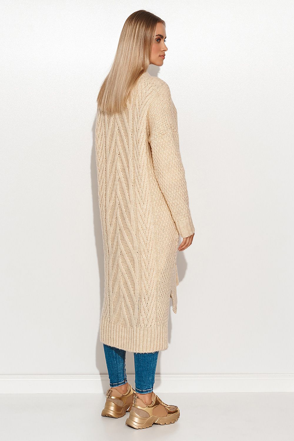 Cardigan Model 158153 Makadamia