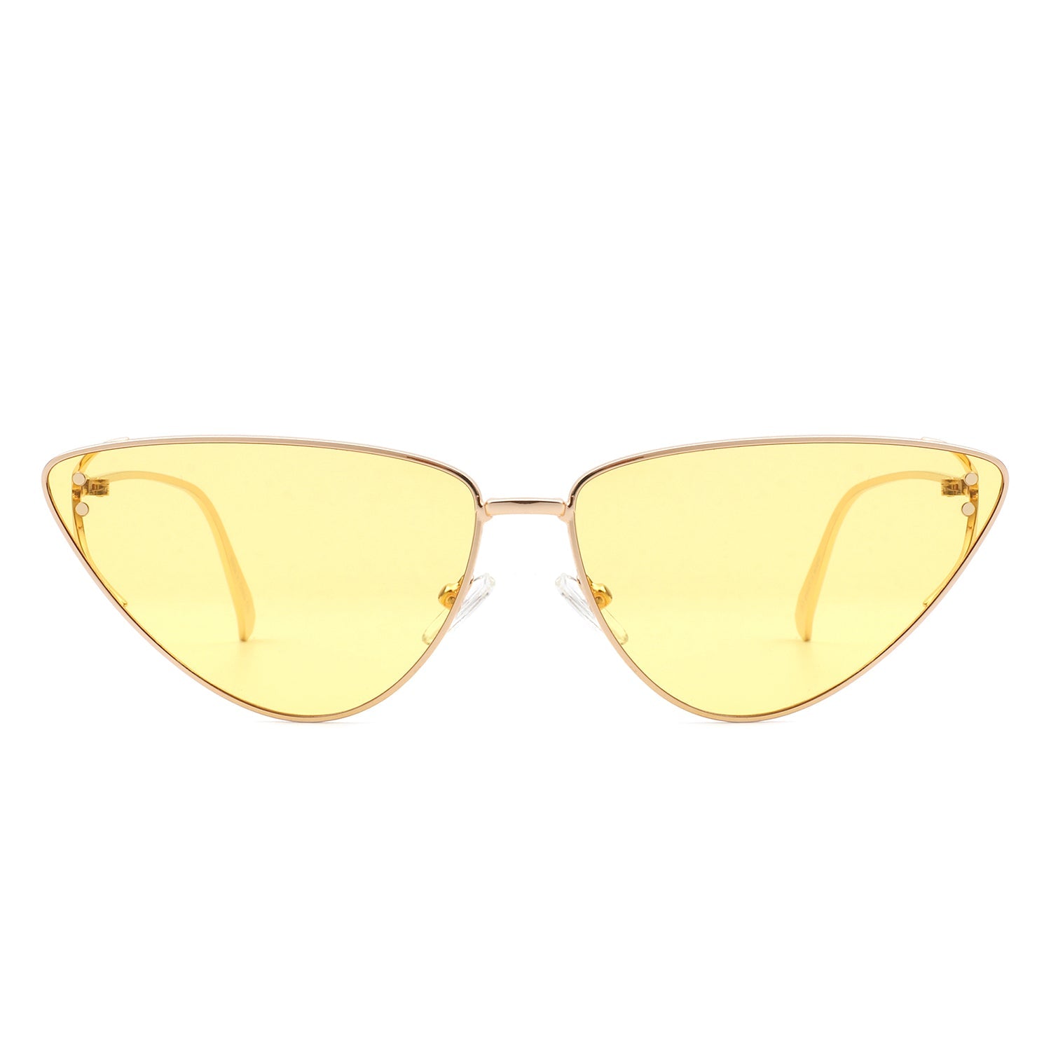 Windflow - Retro Tinted Flat Lens Fashion Cat Eye Sunglasses