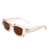 Prismite - Square Geometric Retro Irregular Thick Frame Fashion Sunglasses