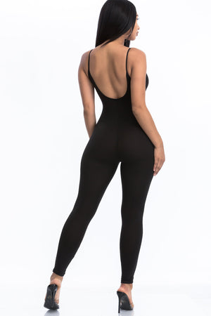 Solid Bodycon Cami Jumpsuit (CAPELLA)