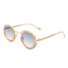 Moonmist - Fashion Circle Geometric Round Futuristic Fashion Sunglasses