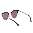 Biloxi -  Women Half Frame Round Cat Eye Polarized Sunglasses