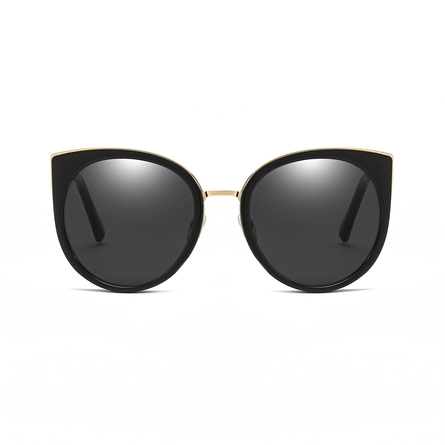 HOLMDEL | Women's Iconic Mirrored Lens Cat Eye Sunglasses