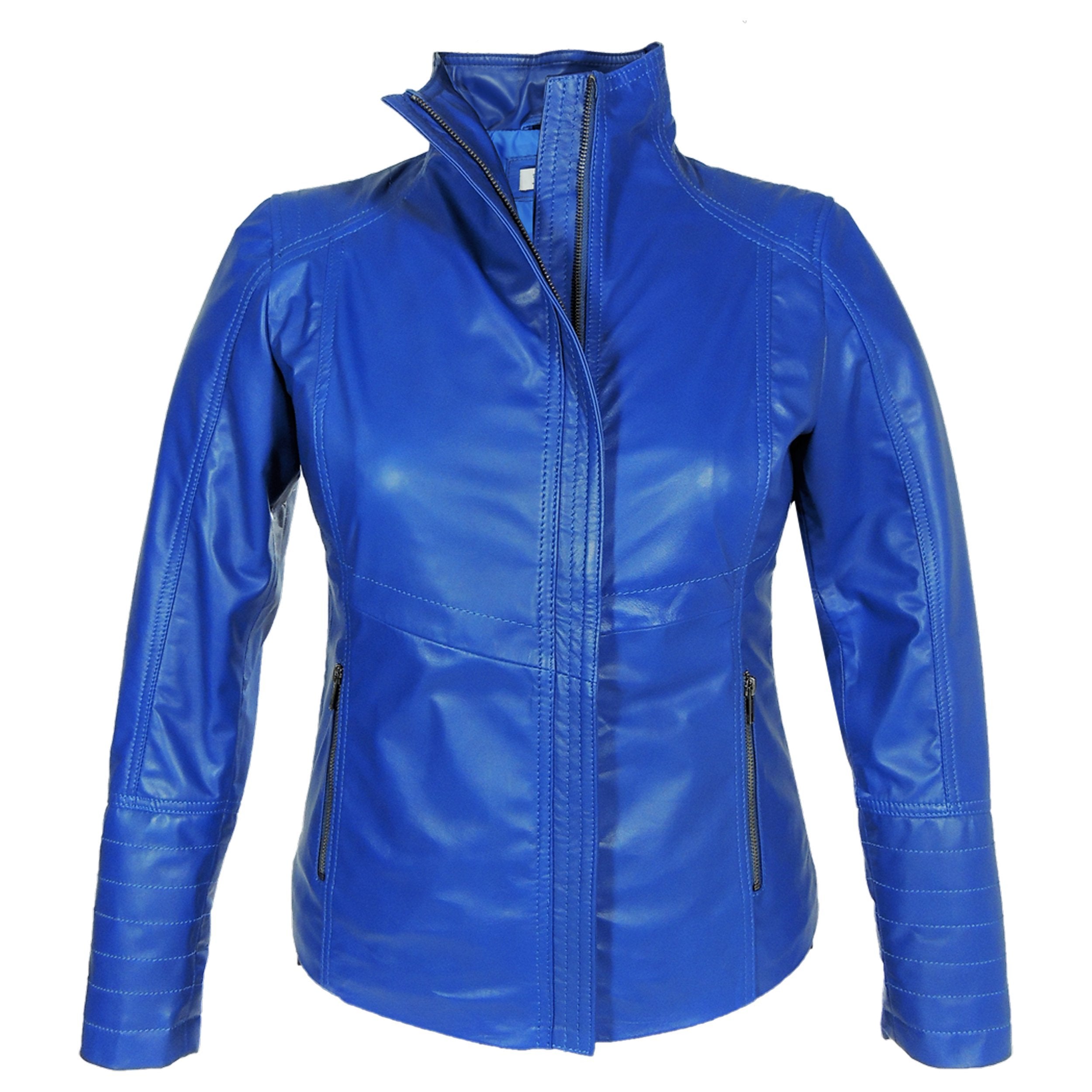 Veste en cuir Arra pour femme