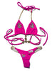 Athena Triangle Top & Tango Bottom - Pink