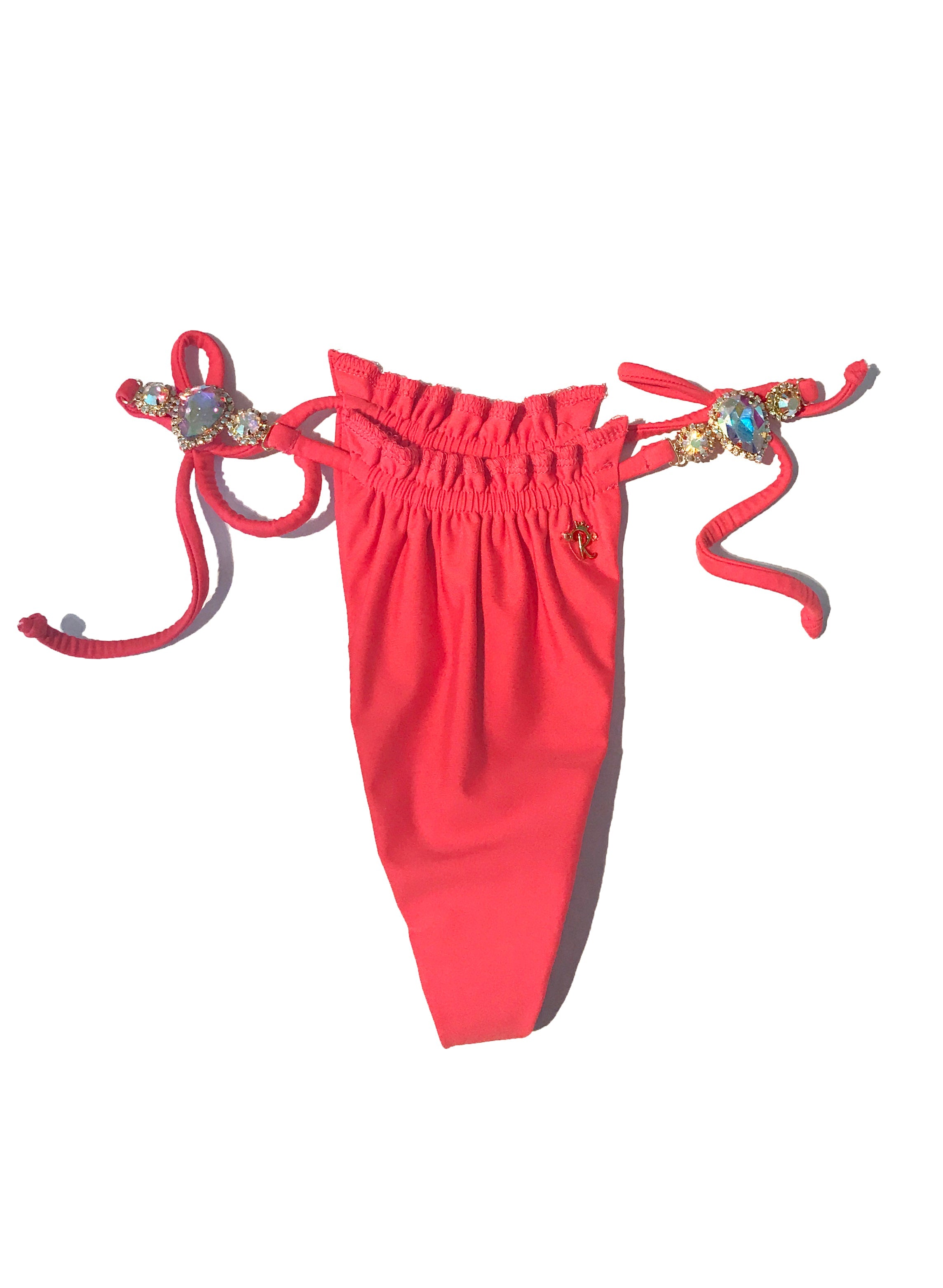 Bas String Candy LUXE - Corail