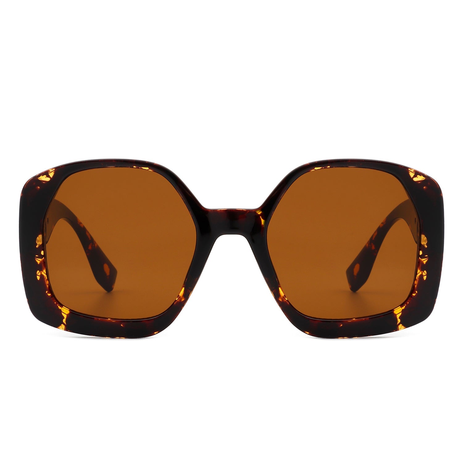 Kaleidos - Oversize Chunky Square Women Fashion Sunglasses